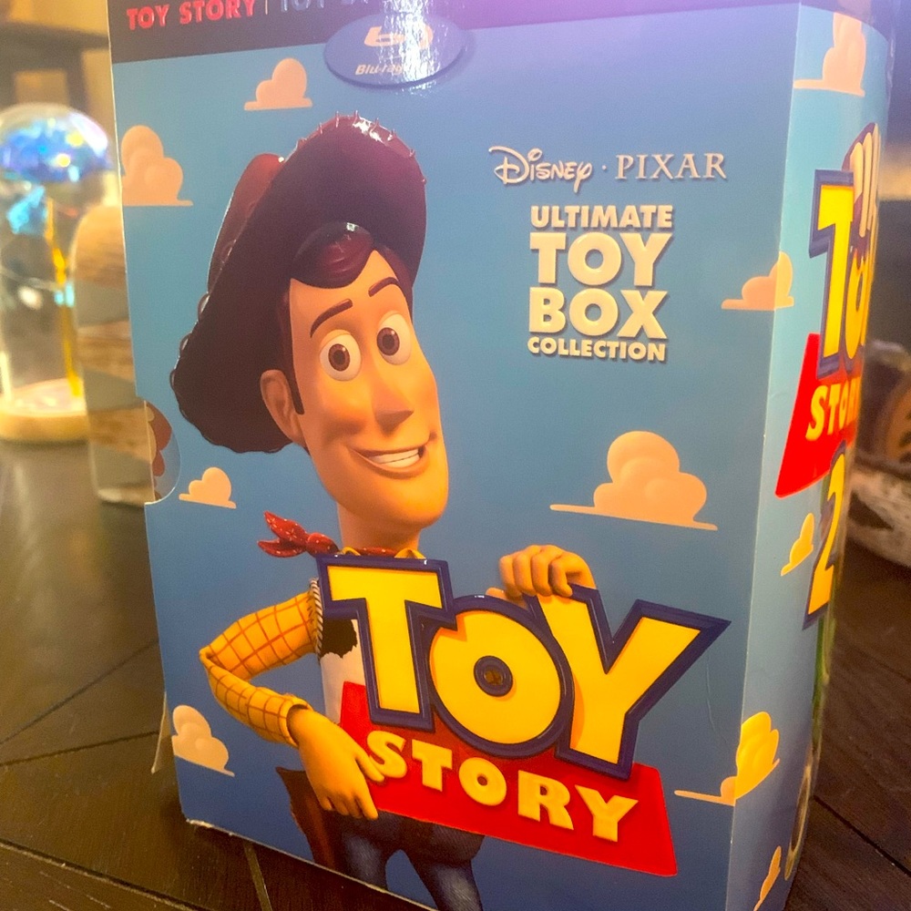 Toy Story 1,2,3 blu ray set